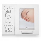 Fotoramme herfra til månen LED. thumbnail