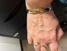 Armring med lås i 14 kt gult gull thumbnail