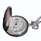 Jaquet+Girard 925 SØLV Anhengsur/lite lommeur for dame thumbnail