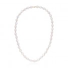 Perlekjede 9,5-10,5mm FV og 14kt gull - 60 cm thumbnail