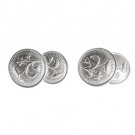 Mansjettknappar Nordland dobbel 429109 16+19 mm knapp thumbnail