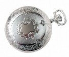Jaquet+Girard lommeur i sølv, sveitsisk kvalitet opptrekk thumbnail