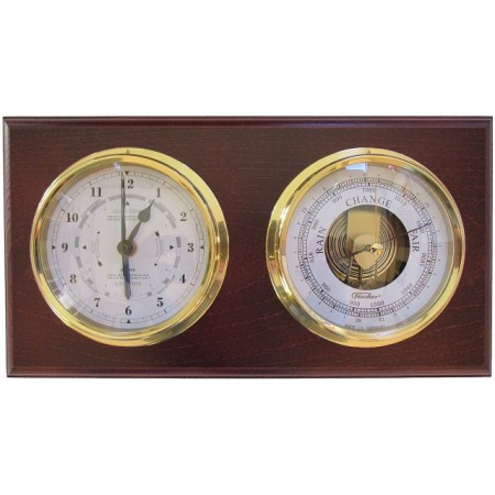 Fischer Barometer og tidevannsklokke