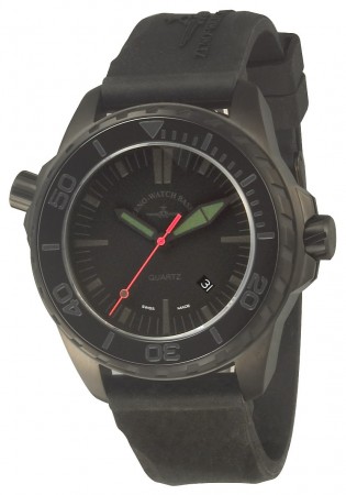 Zeno-Watch Basel Pro Diver 2 blacky 48 mm 6603Q-bk-a17
