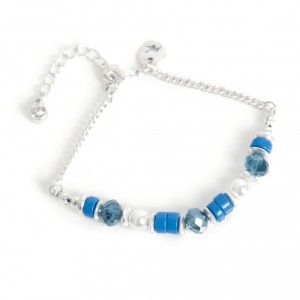 Arts & Crafts Armbånd blå perler