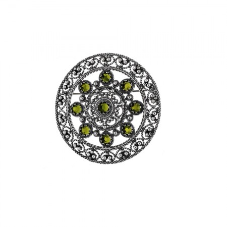 Nål med Swarovskikrystaller