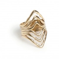 Arts & Crafts ring bronse