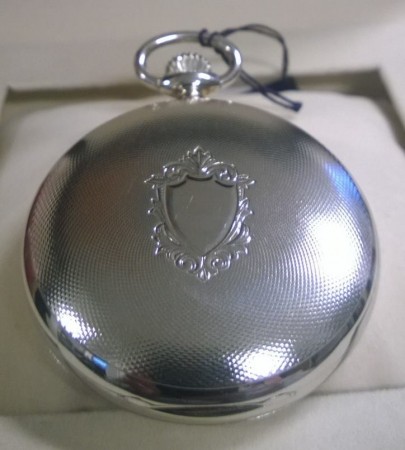 Jaquet+Girard lommeur sølv 925s - Flott til bunad!!