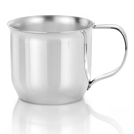 Nøytralt krus i sølvplett