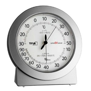 TFA Presisjonstermo-/hygrometer 11,5 x 4 x 12cm