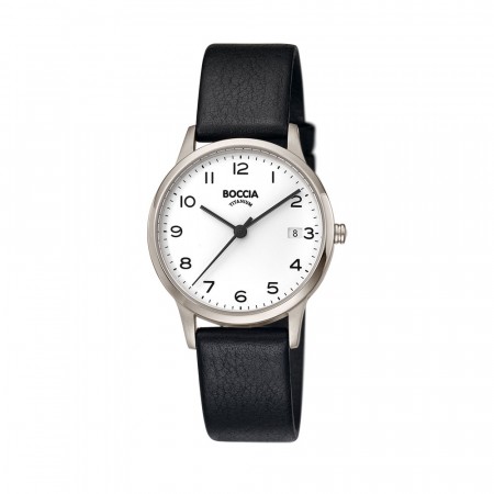 Boccia titanur,sort rem,hvit skive,alle tall 