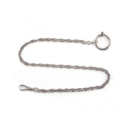 Klokkekjede cordell 30 cm SØLV