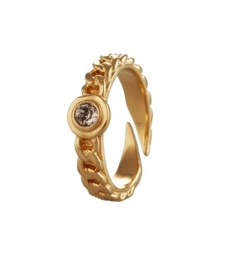 Ring, panser m Swarovski