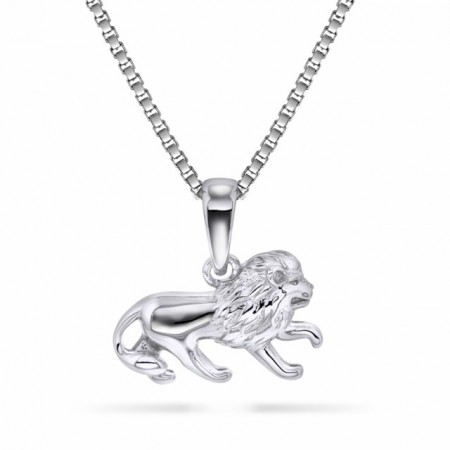 65057 - Løve i sølv