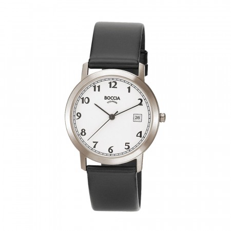 Boccia   titanur, rund, hvit 12T 