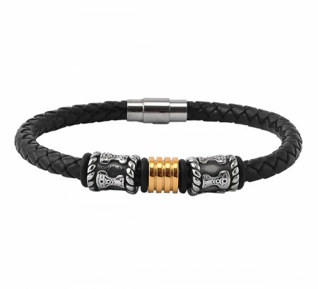 Vikingarmbånd thors hammer M/L 621616