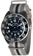 Zeno-Watch Basel H3 Teflon - black/gray - gray 6594Q-a1-Nato-31 45 mm