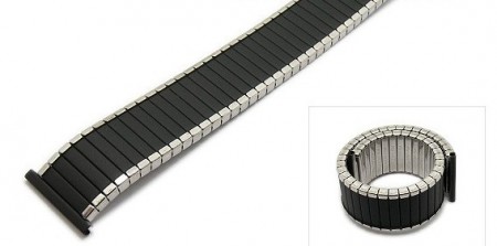 Watch strap Fixoflex C expansion strap 22mm stainless steel dual tone by ROWI