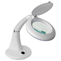 BRESSER BORDLAMPE MED LUPE