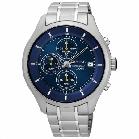 SEIKO MENS 43MM 100M CHRONOGRAPH