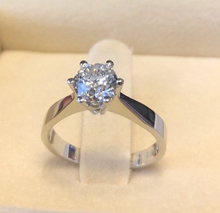 RING HVG DIA 1,00 CT TW SI 2 - G - MARGRETE *Bestillingsvare*