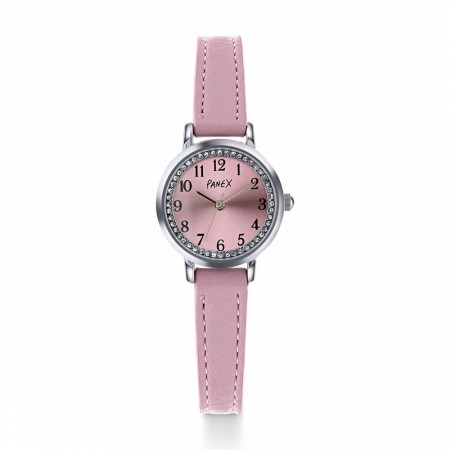 Panex jente klokke med rosa rem 977558