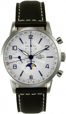 Zeno-Watch Basel Godat I Fullcalendar Chronograph 42.5 mm 7751VKL-g3