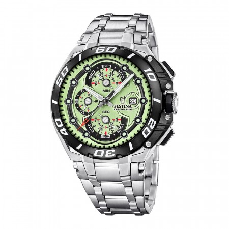 F20754-3 Festina Chrono Bike grønn skive lenke 2026 NYHET!