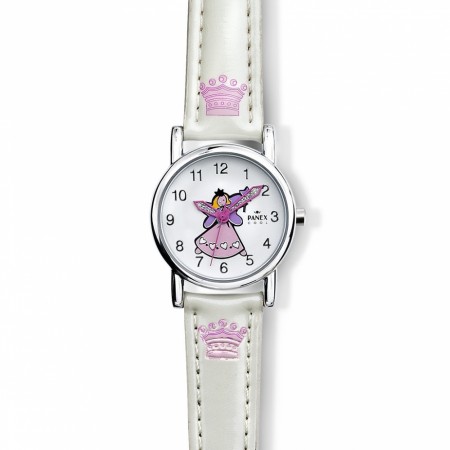 Barneklokke pikeur med hvit rem