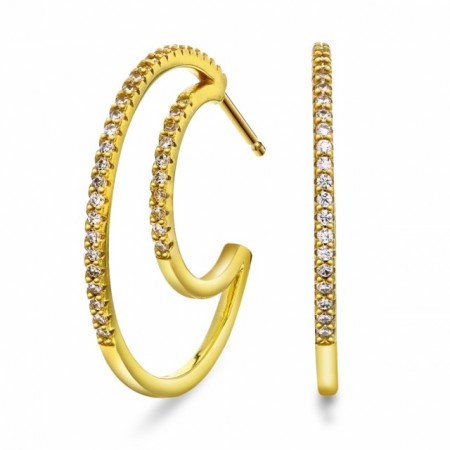 68735-02 - Forgylte halvkreoler med cz