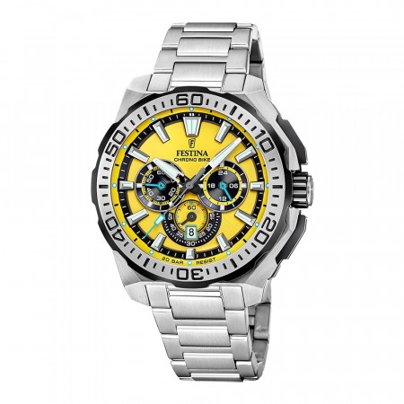 Festina, Chr.Bike, lenke, gul skive, NYHET 2025 F20724-4