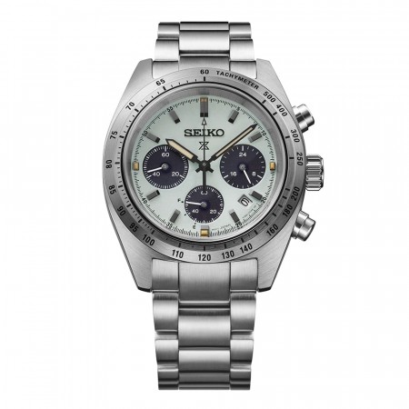 Seiko Prospex Speedtimer SSC965P1 - lys grønn skive - NYHET! SOLAR