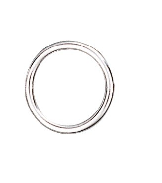 maljering, 16mm, kvit, stk