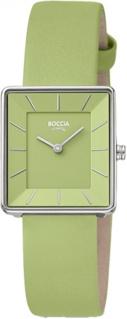 Boccia titanium dameur, grønn. rektangulær