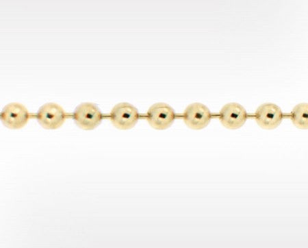 Kulekjede 1,5 mm. 40 cm.