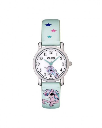 Club Analog Lys Blå Enhjørning 27mm SH56555P-BA2