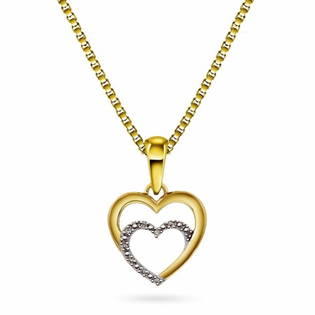 52879 - Anheng 14kt Gull diamater. 0,02ct