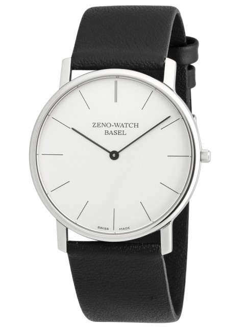 Design follows function. Bauhaus quartz watch in silver gray. Reference 3767Q-i3