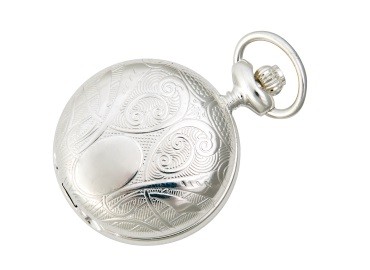 lommeur, sølv med mønster Solør Odal Brokadeliv og brodert kvinnebunad