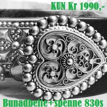 BUNADBELTE MED SPENNE 002196 925S