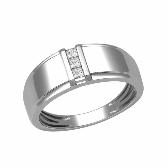 Trafalgar herrering hvitt gull